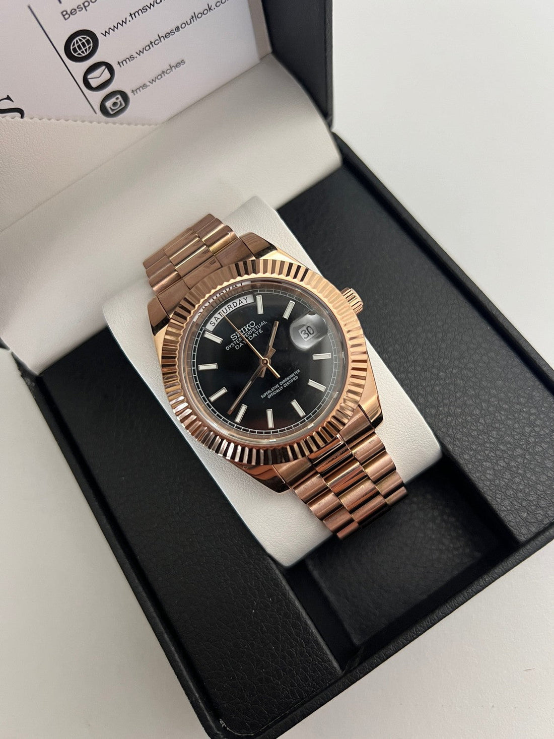 The Best Watch Gift Under $400 in Australia — Rosevari Watches Seiko mod