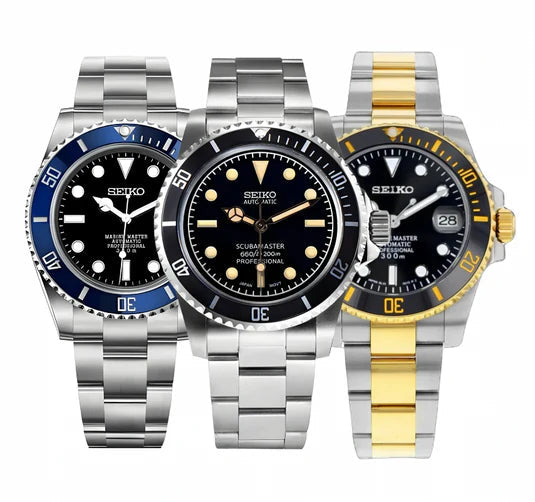 Seiko Submariner mod watch