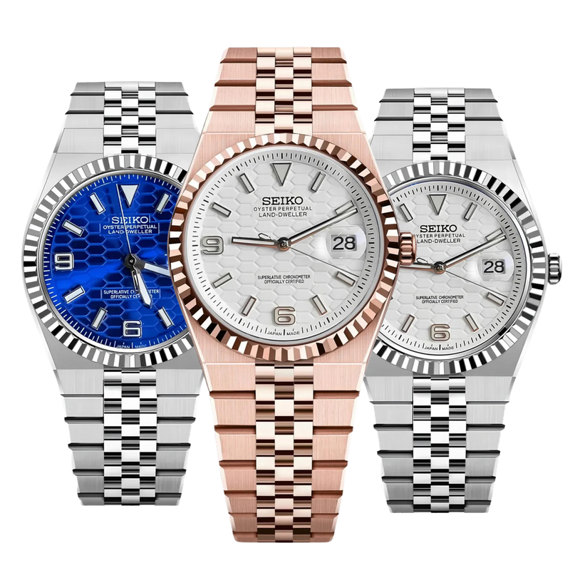 Seiko Land-Dweller mod watch