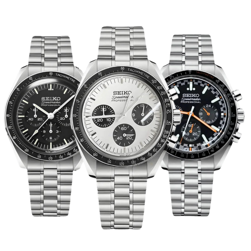 Seiko Speedmaster mod chronograph watch