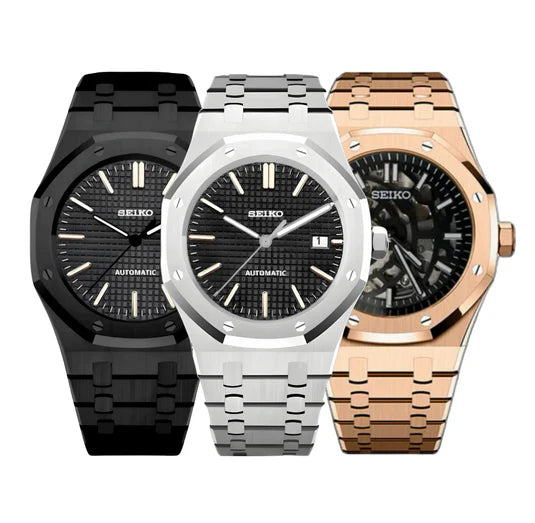 Seiko Royal Oak mod watch
