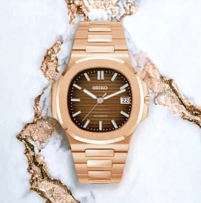 Nautilo (Rose Gold, Chocolate)
