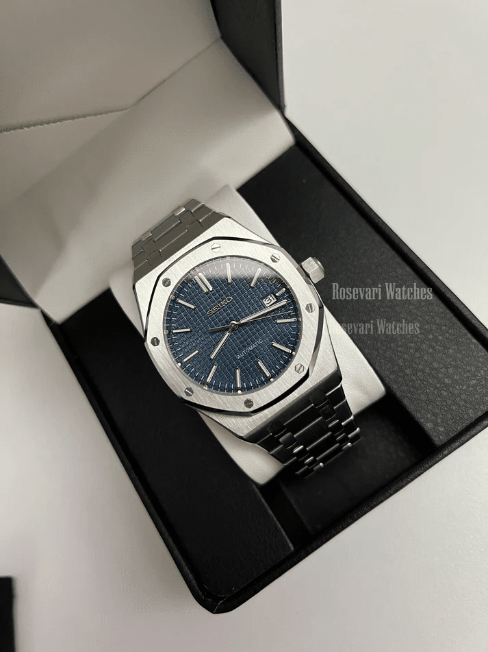 Seiko Royal Oak Mod (Blue)