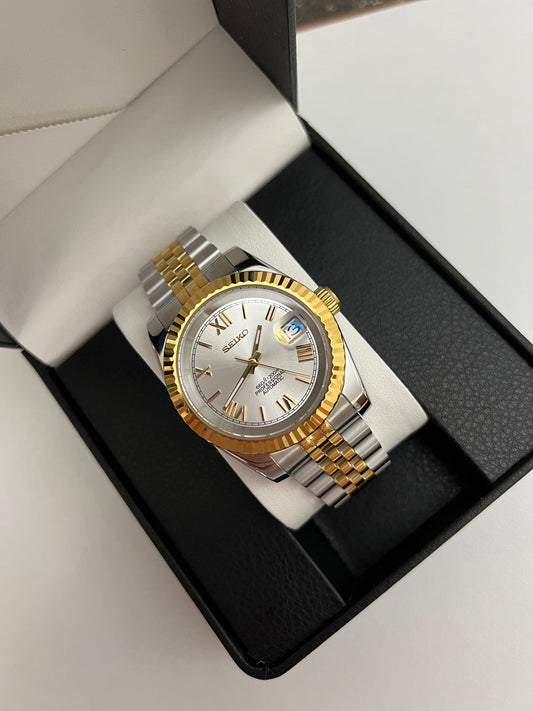 SeikJust Mod (Two-Tone White Roman)