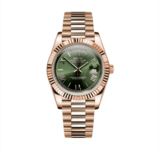 SeikDate Mod Rose-Gold (Green)