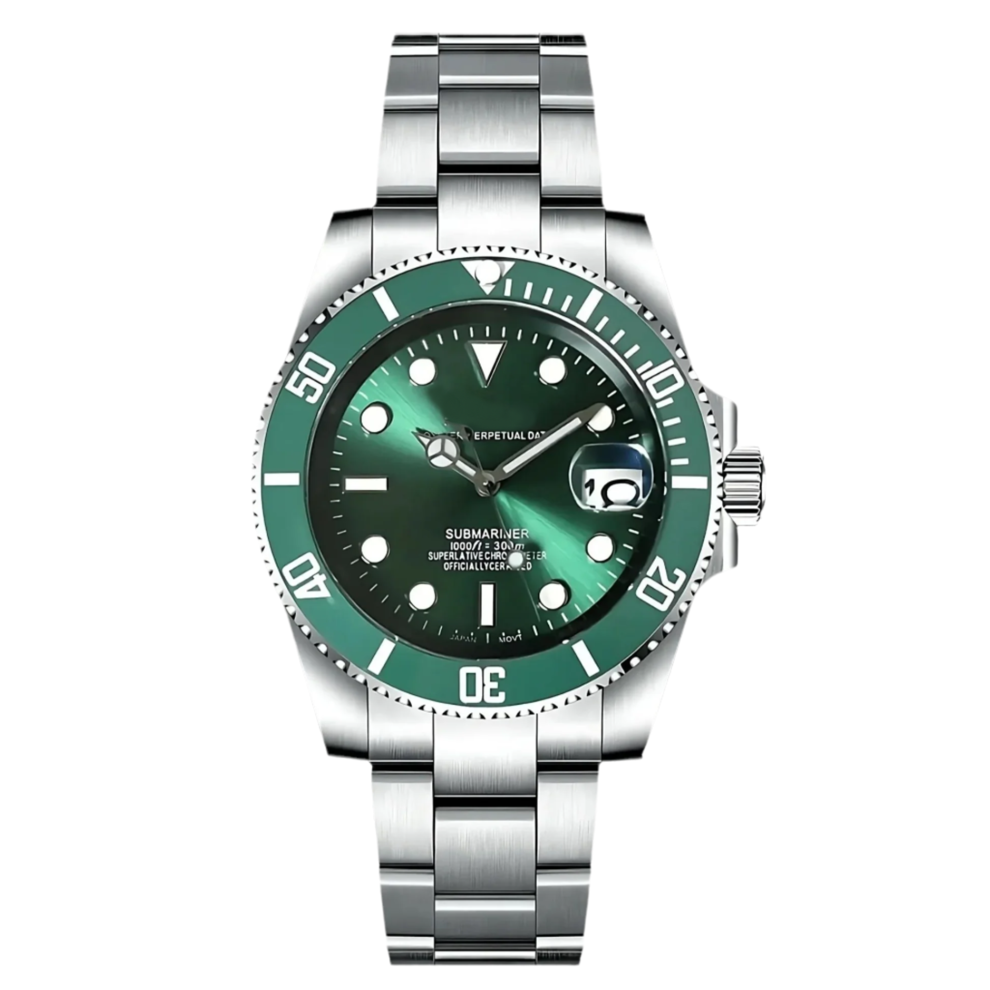 Hulk green Submariner automatic - hero