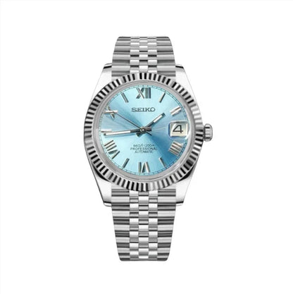 Seiko Datejust Mod (Blue Roman)