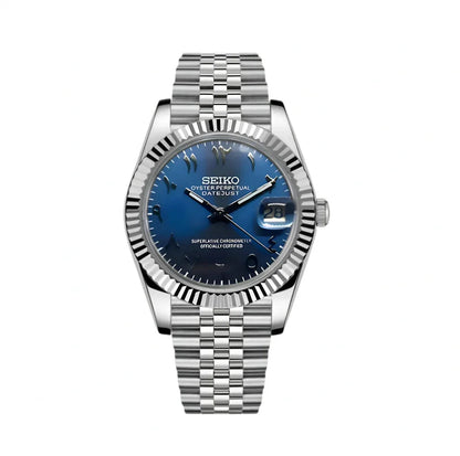 Seiko Datejust Mod (Arabic Royal Blue)