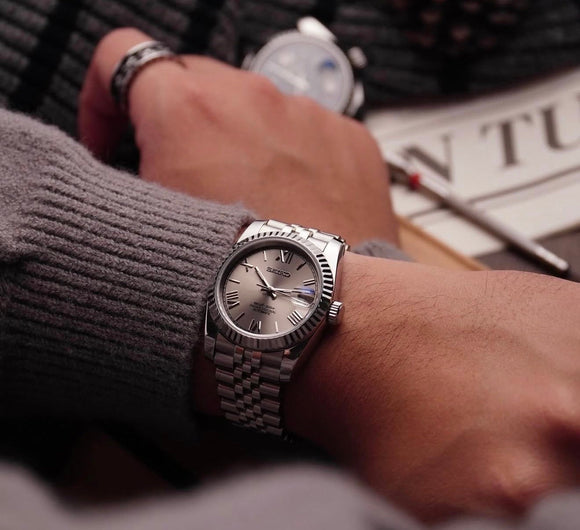 Rosevari NH35 Datejust-style watch