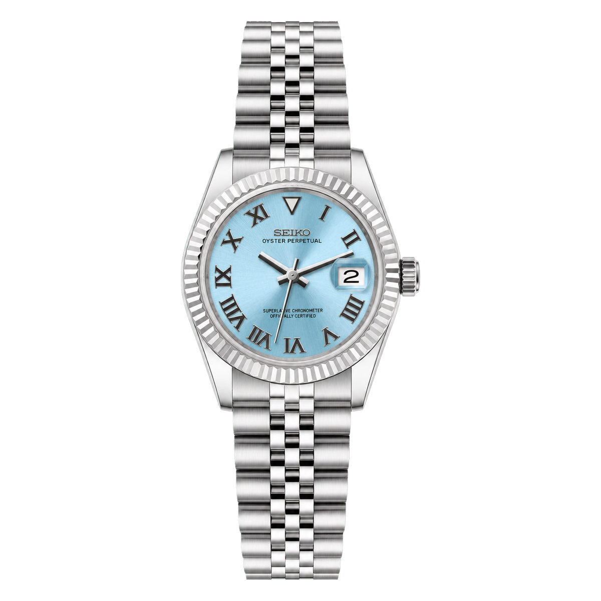 Lady Datejust (Ice Blue Roman)