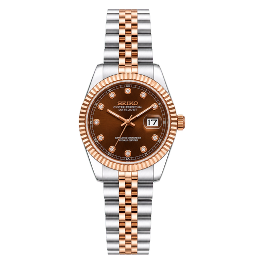 Lady Datejust (Rose Chocolate Gem)
