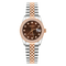 Lady Datejust (Rose Chocolate Gem Bezel) | Custom Mod Watch