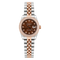 Lady Datejust (Rose Gold Chocolate Gem Bezel) | Custom Mod Watch