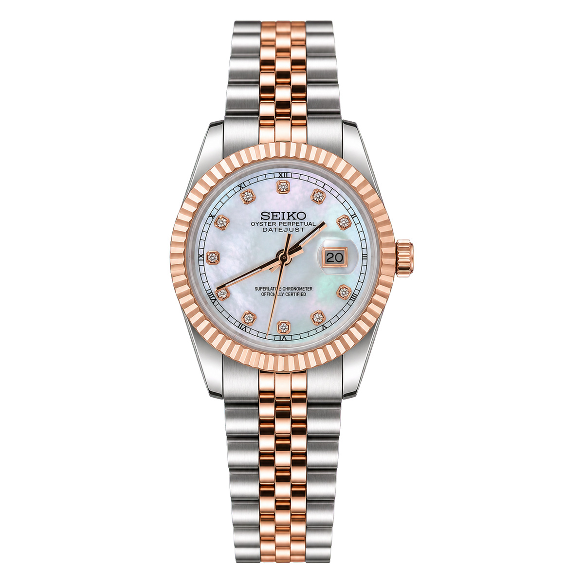 Lady Datejust (Rose Gold Mother of Pearl Gem)