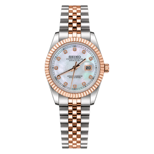 Lady Datejust (Rose Gold Mother of Pearl Gem)