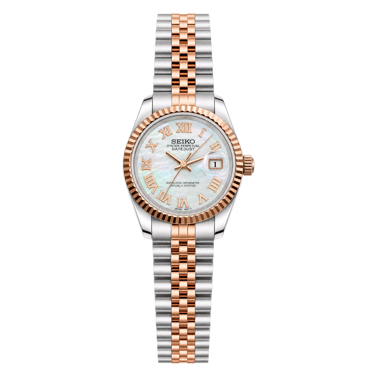Lady Datejust (Rose Gold Mother of Pearl Roman)