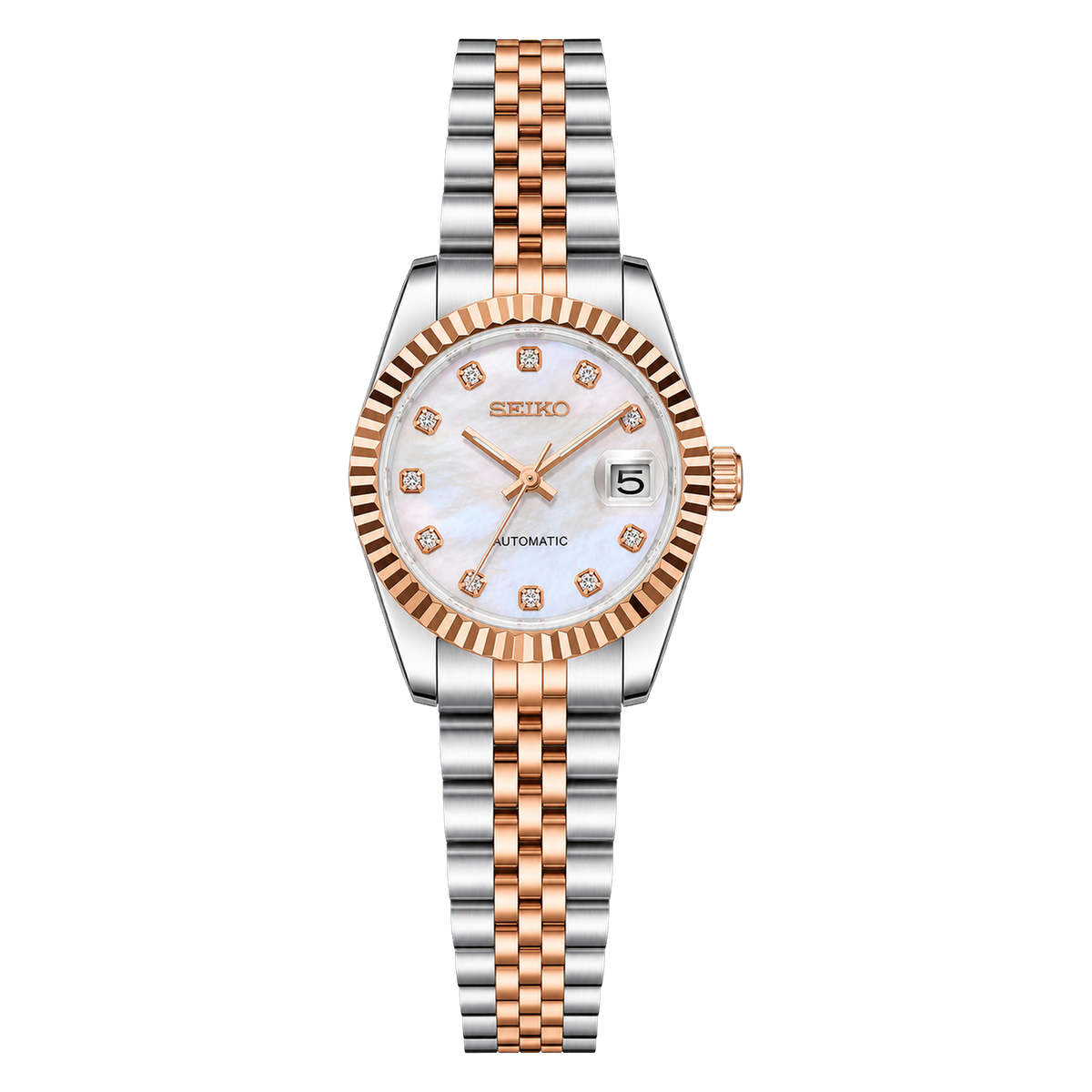 Lady Datejust (Rose Gold Pearl Gem)