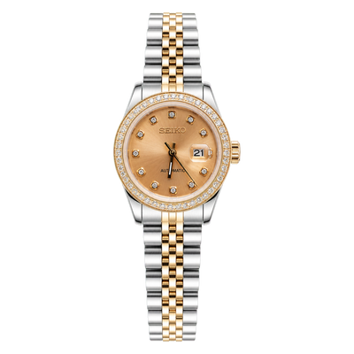 Lady Datejust (Two-Tone Champagne Gem)