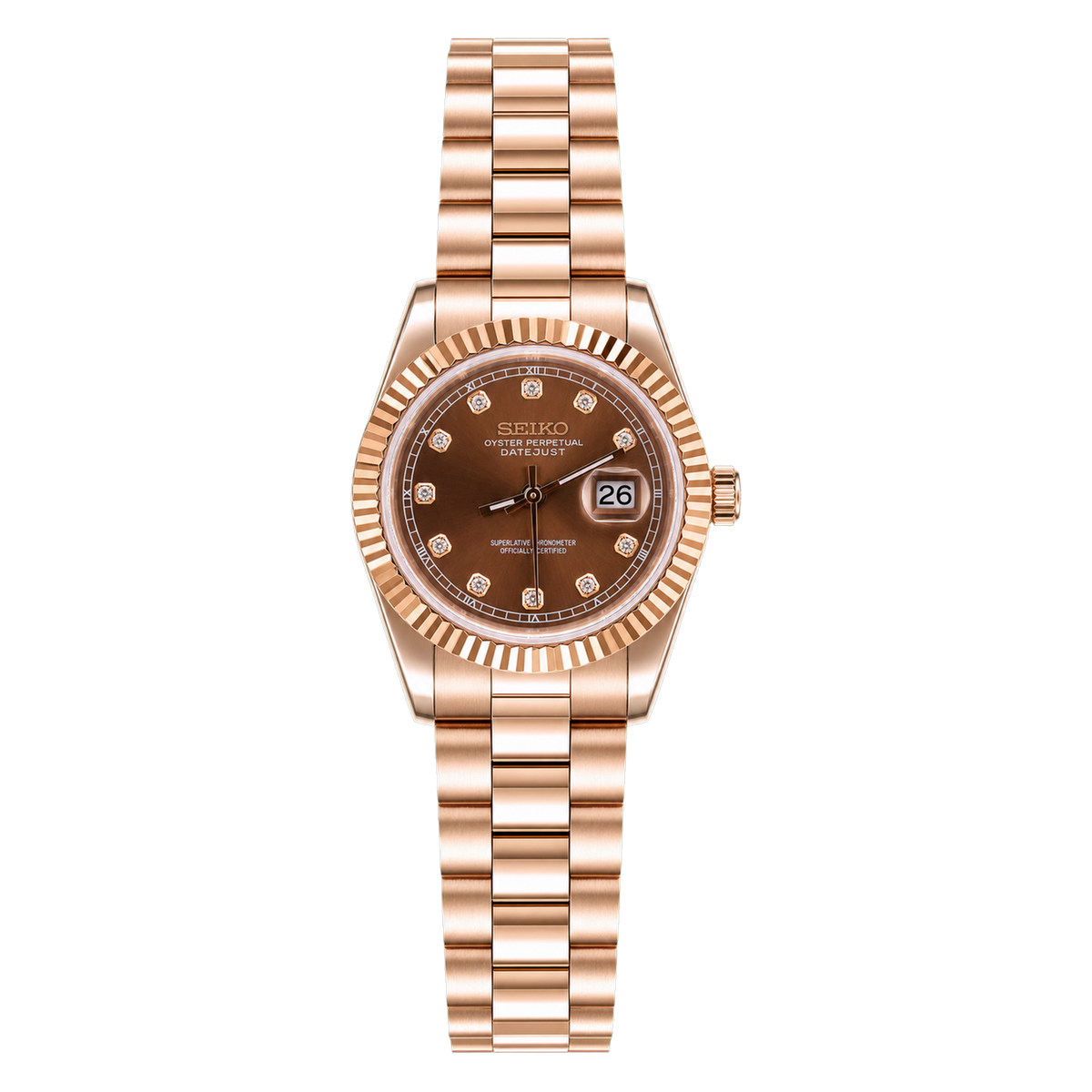 Lady Datejust (Two-Tone Cocoa Gem)