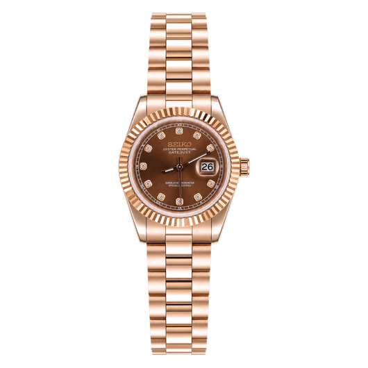 Lady Datejust (Two-Tone Cocoa Gem)