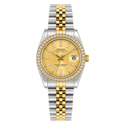 Lady Datejust (Two-Tone Gold Gem)