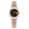 Lady Datejust (Two-Tone Rose Gold Black Roman) | Custom Mod Watch