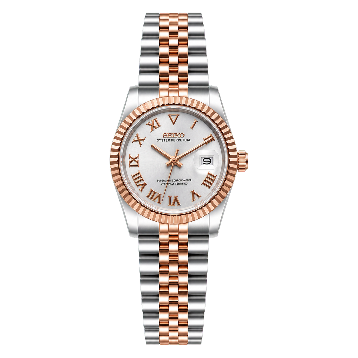 Lady Datejust (Two-Tone Rose Gold Champagne)