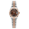 Lady Datejust (Two-Tone Rose Gold Chocolate) | Custom Mod Watch