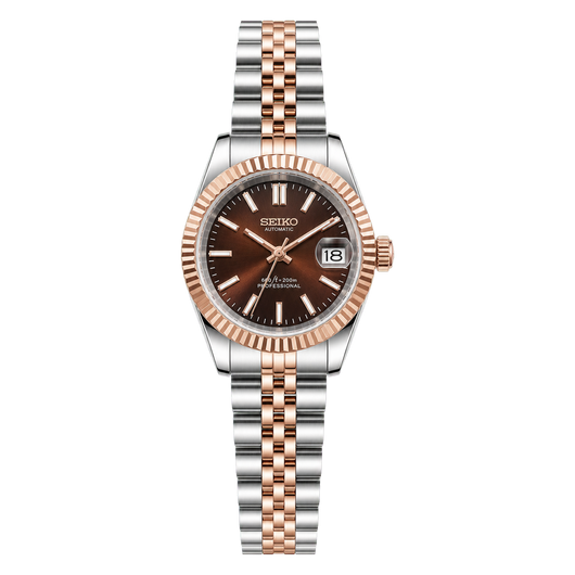 Lady Datejust (Two-Tone Rose Gold Chocolate)