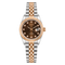Lady Datejust (Two-Tone Rose Gold Chocolate Gem) | Custom Mod Watch