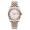 Lady Datejust (Two-Tone Rose Gold Mother of Pearl Gem II) | Custom Mod Watch