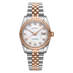 Lady Datejust (Two-Tone Rose Gold Mother of Pearl Gem II)