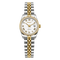 Lady Datejust (Two-Tone White Roman Gem) | Custom Mod Watch