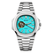 Nautilus (Open Heart Bleu Tiffany) | Montre Custom Mod NH38