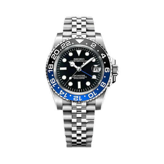 SeikGMT (Batman) | NH34 Custom Mod Watch