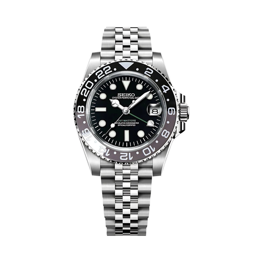 SeikGMT (Bruce Wayne) | NH34 Custom Mod Watch