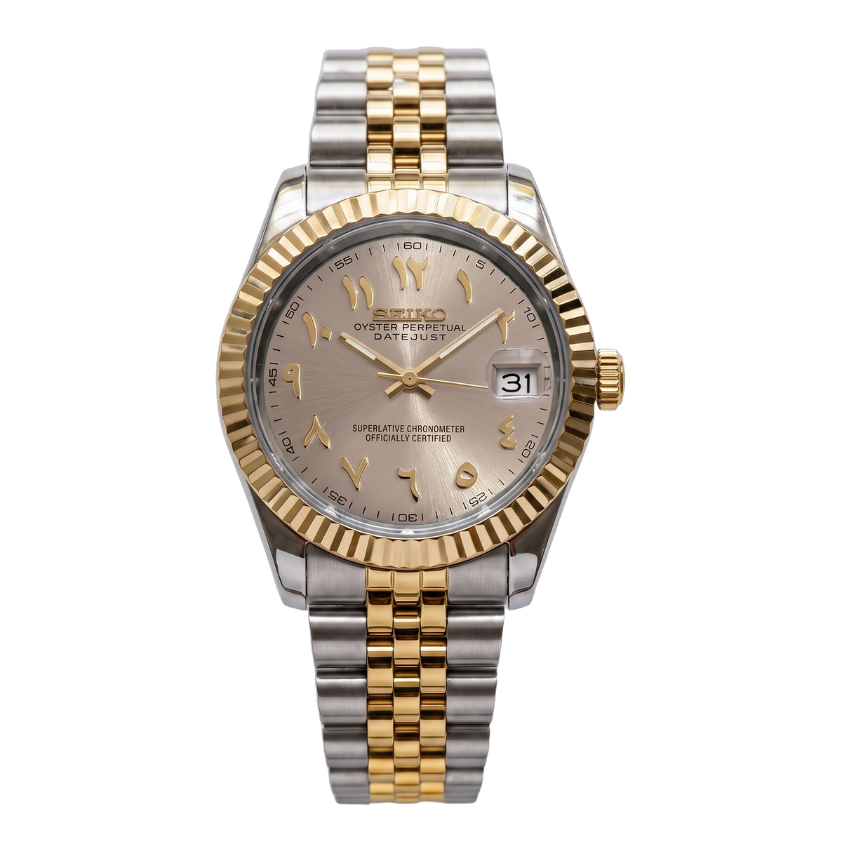 Datejust (Two-Tone Arabic Champagne)