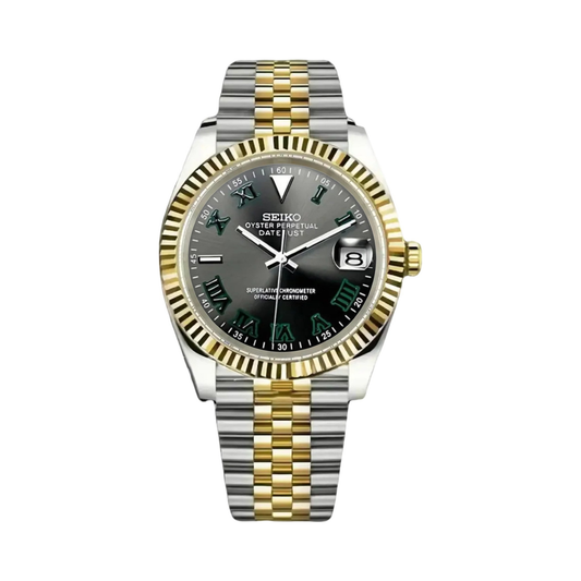 SeikJust (Wimbledon Two-Tone) | NH35 Custom Mod Watch