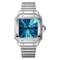 Santos (Bleu Glace) | Montre Modifiée Personnalisée NH35