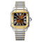 Santos (marron bicolore) | Montre modifiée personnalisée NH35