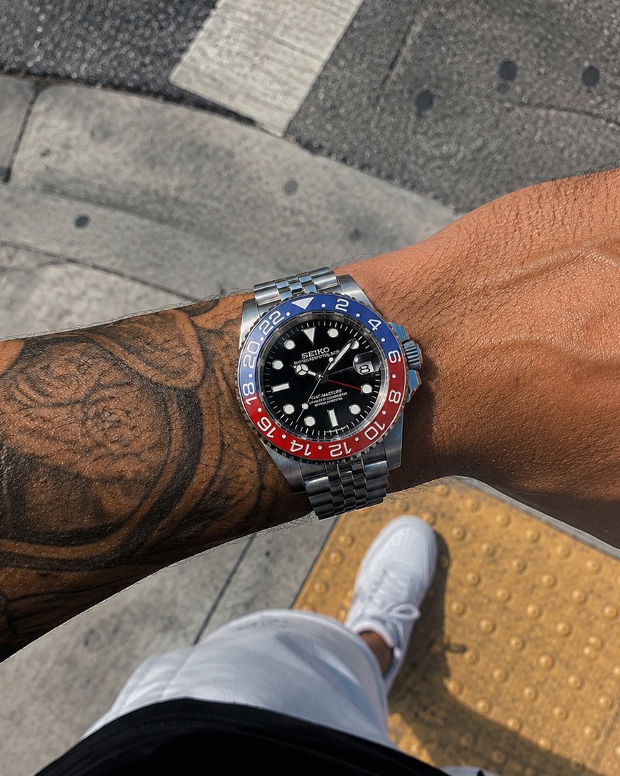 Two time zones, one wrist